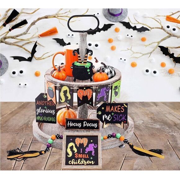 HOCUS POCUS HALLOWEEN TRAY DECOR - Picture 3 of 5